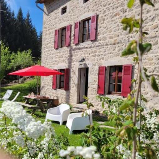 Se Reconnecter A La Nature Au Gite 3 Etoiles De Montager A Saint Andre De Chalencon Bagian luar foto